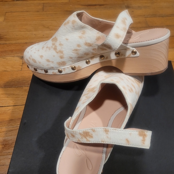 J.Crew Women"s HairCalf Convertible Clog - Picture 6 of 8